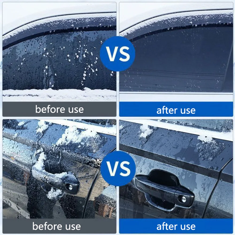 100ml Windshield Deicer Spray Snow Melting And Deicing Agent Car De-Icing Spray Ice And Snow Remover Rapid Thawing