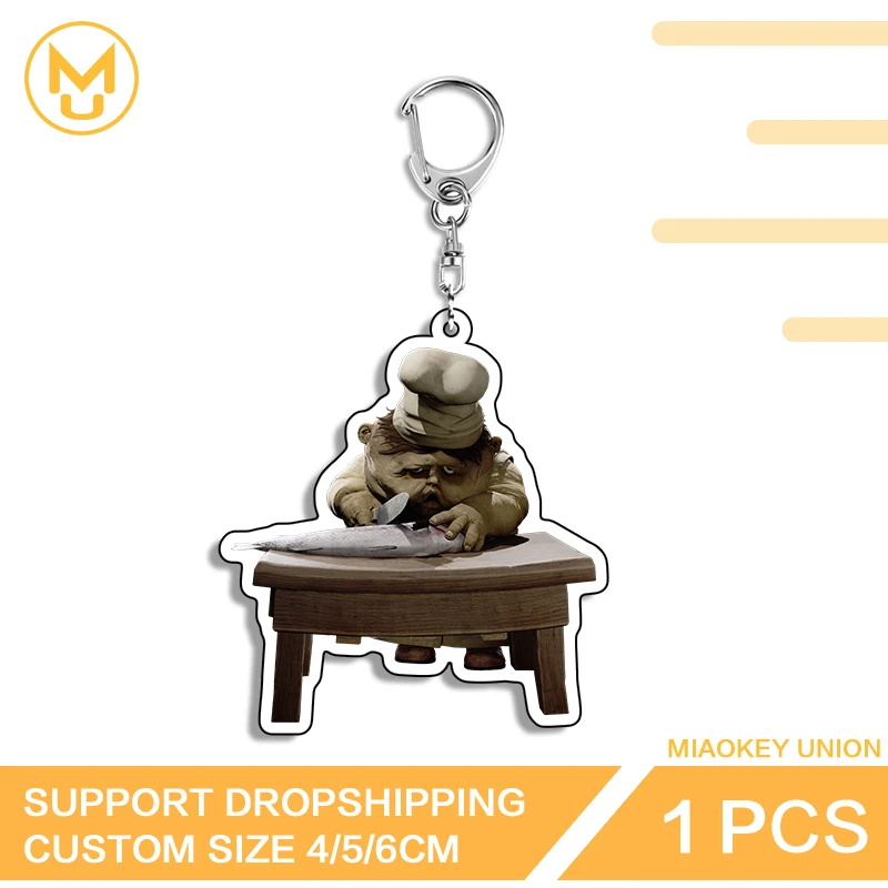 Game Peripherals Docter Interesting Acrylic Key Chains Creative Personality Amusing Props Lightweight Pendant Accessories