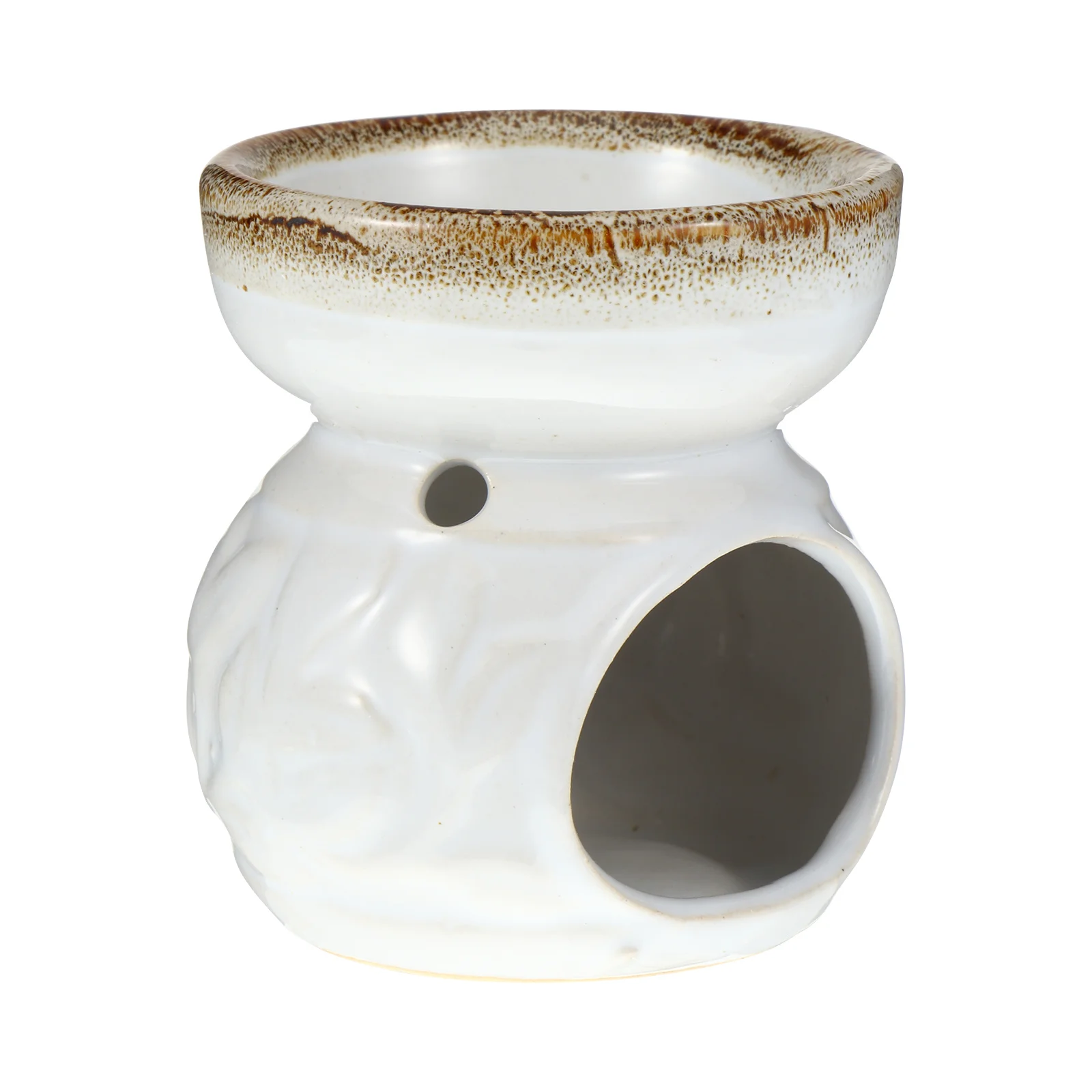 

Ceramic Incense Burner Aromatherapy Furnace Home Office Decor Exquisite Gift Traditional Style Handcrafted Ornament Relaxing