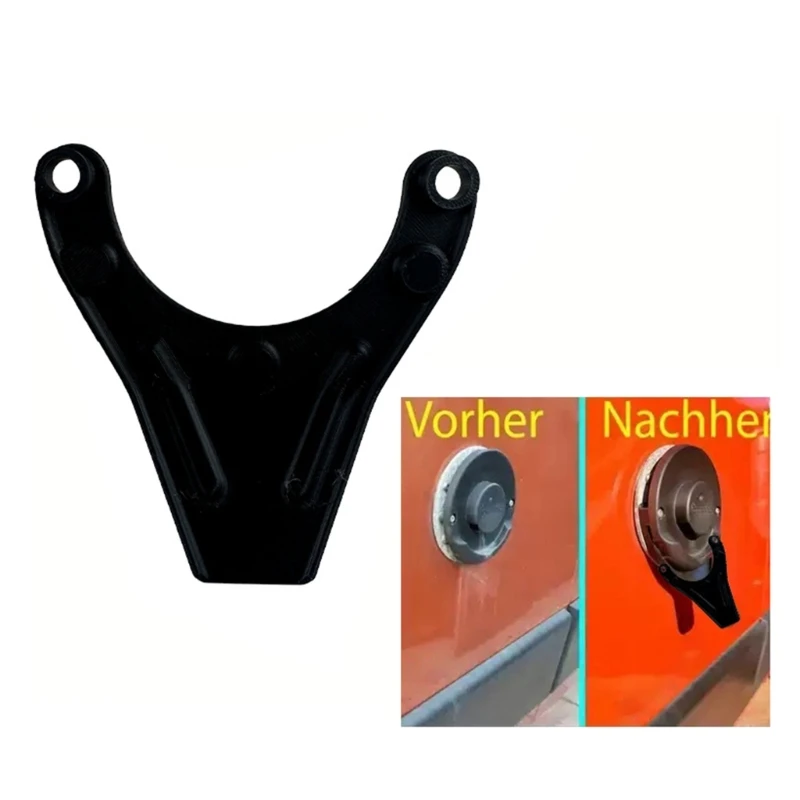 

D0UC Легкий водоотражатель Управление расходом воды Простое крепление Бюджетное решение Устойчивость к коррозии на автофургонах