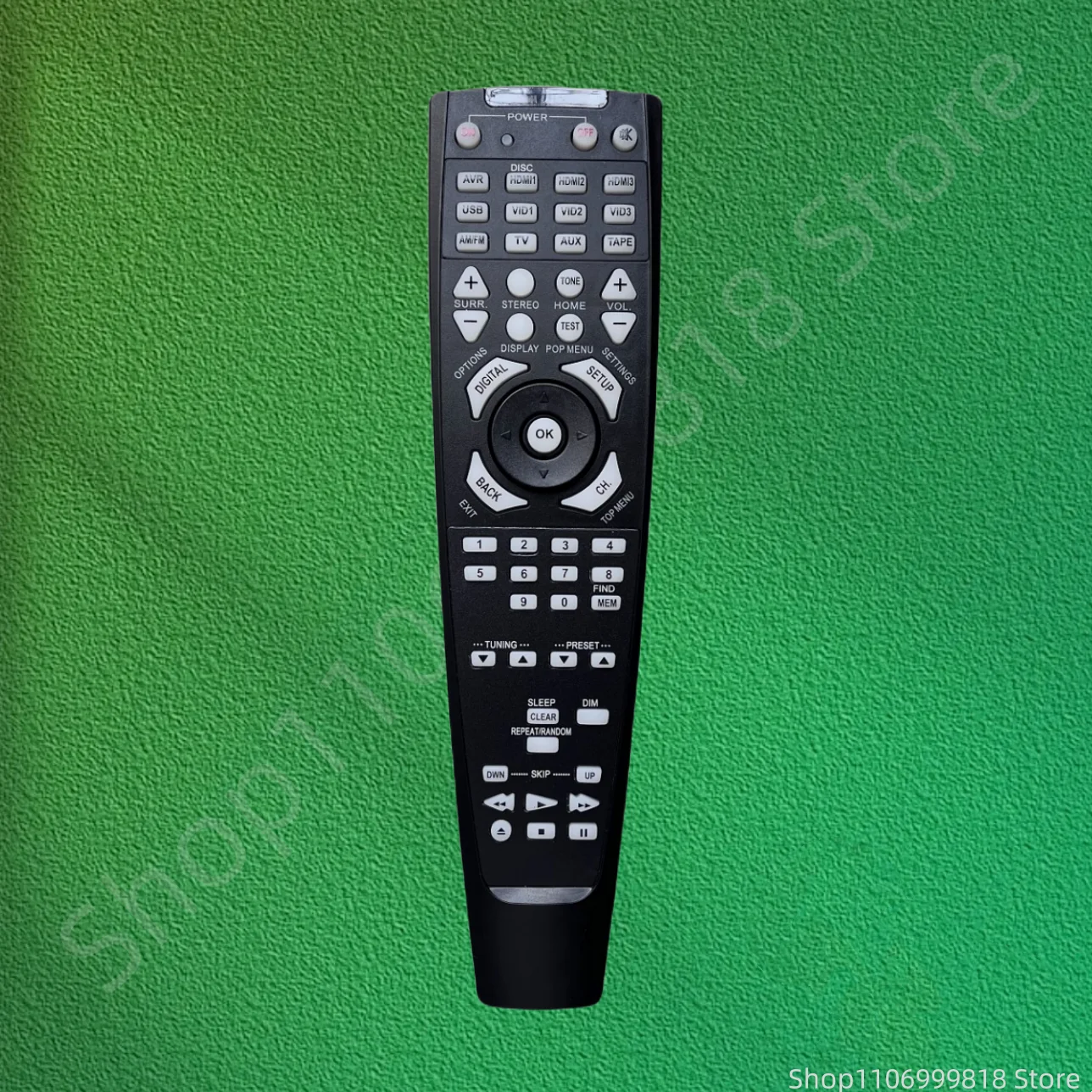 Remote For Harman Kardon  AV Receiver AVR135 AVR1600 AVR137 AVR138  AVR132  AVR139 AVR140 AVR141 AVR142 AVR145 AVR146 AVR154