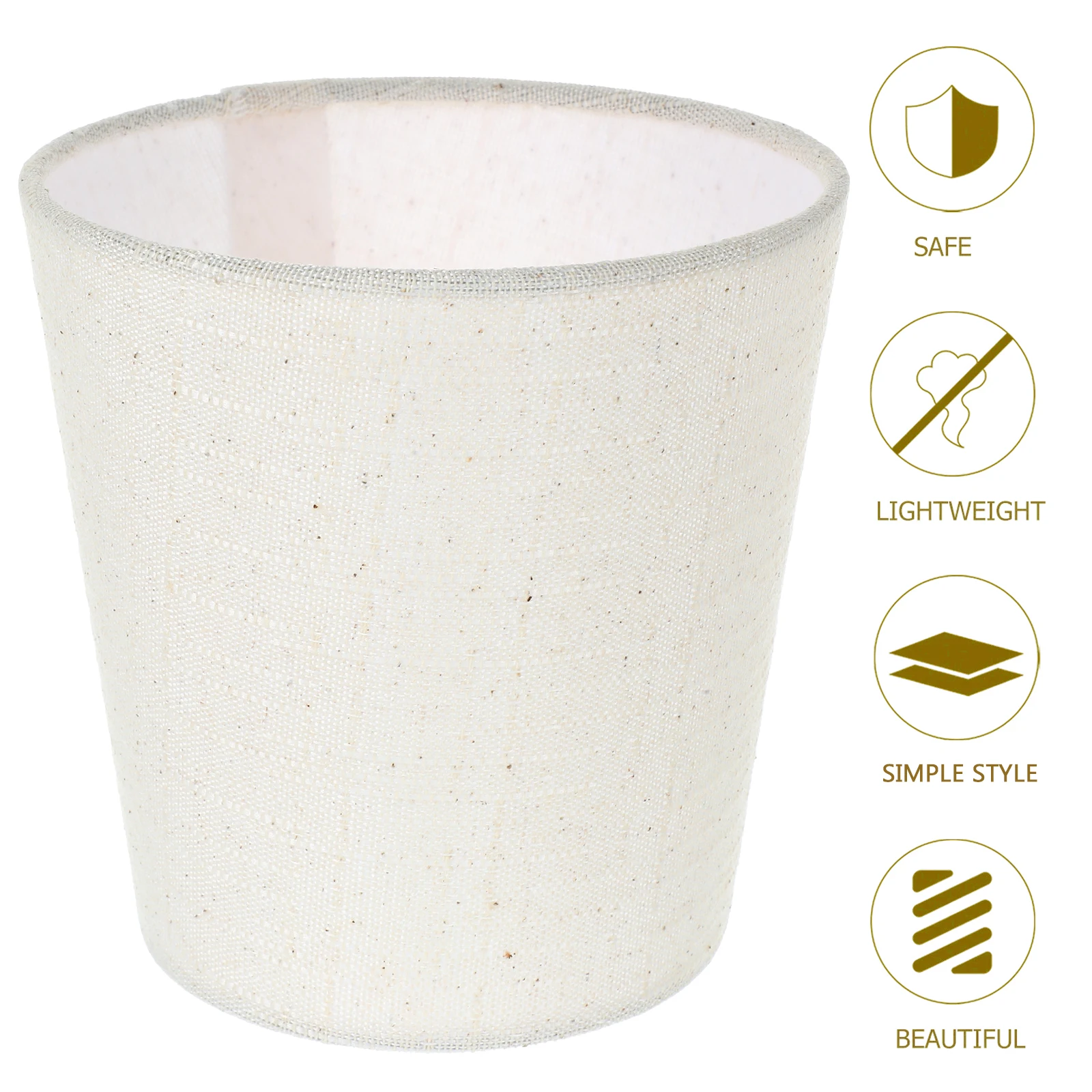 

2pcs Decorative Mini Light Shade for Floor Bedside Desk Beige Table Lamp Shades Lamps Shade For Floor Lighting