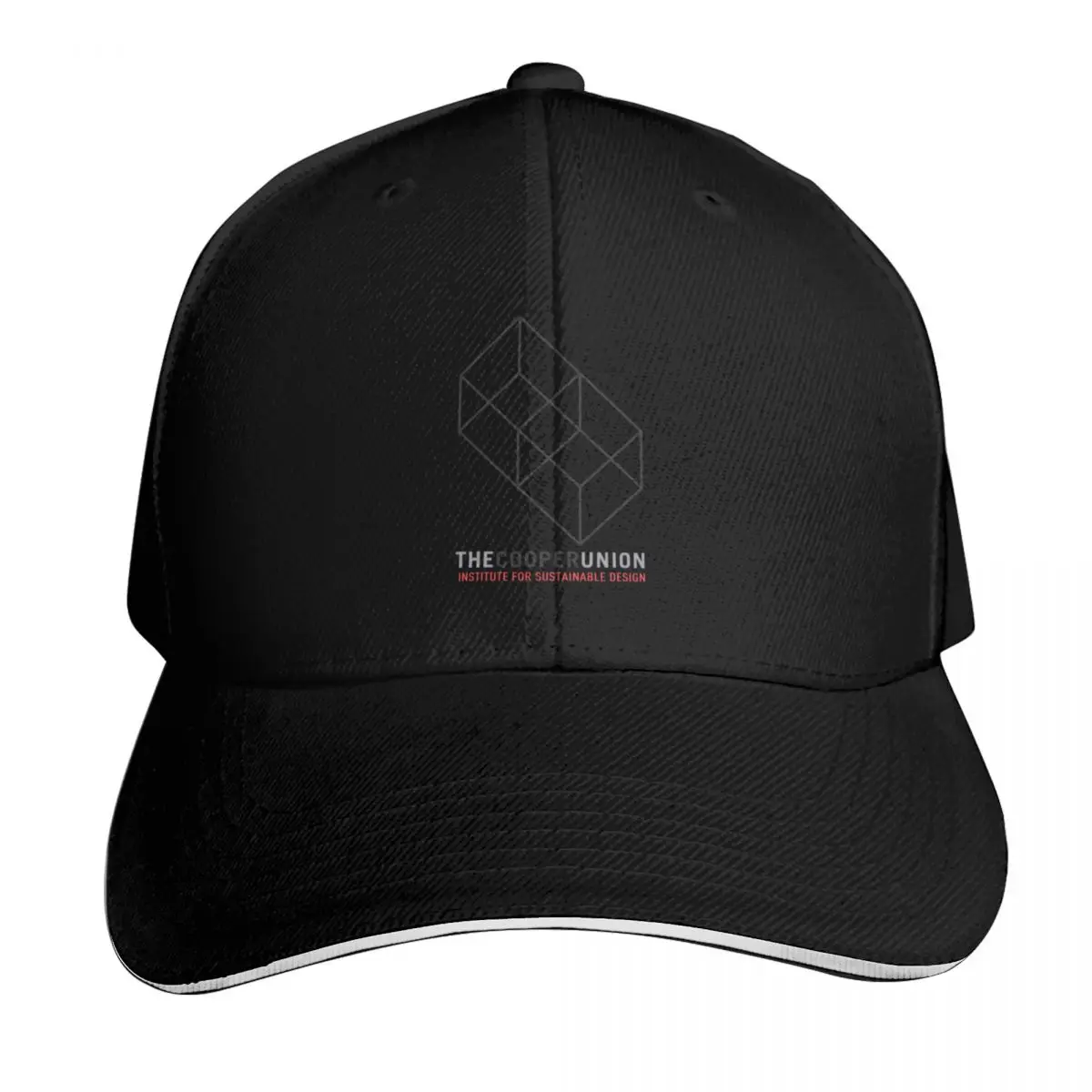 Cooper Union Academy Baseball Cap Strapback Dad Hat Six Panel Structured Crown Sun Protection UPF 50+