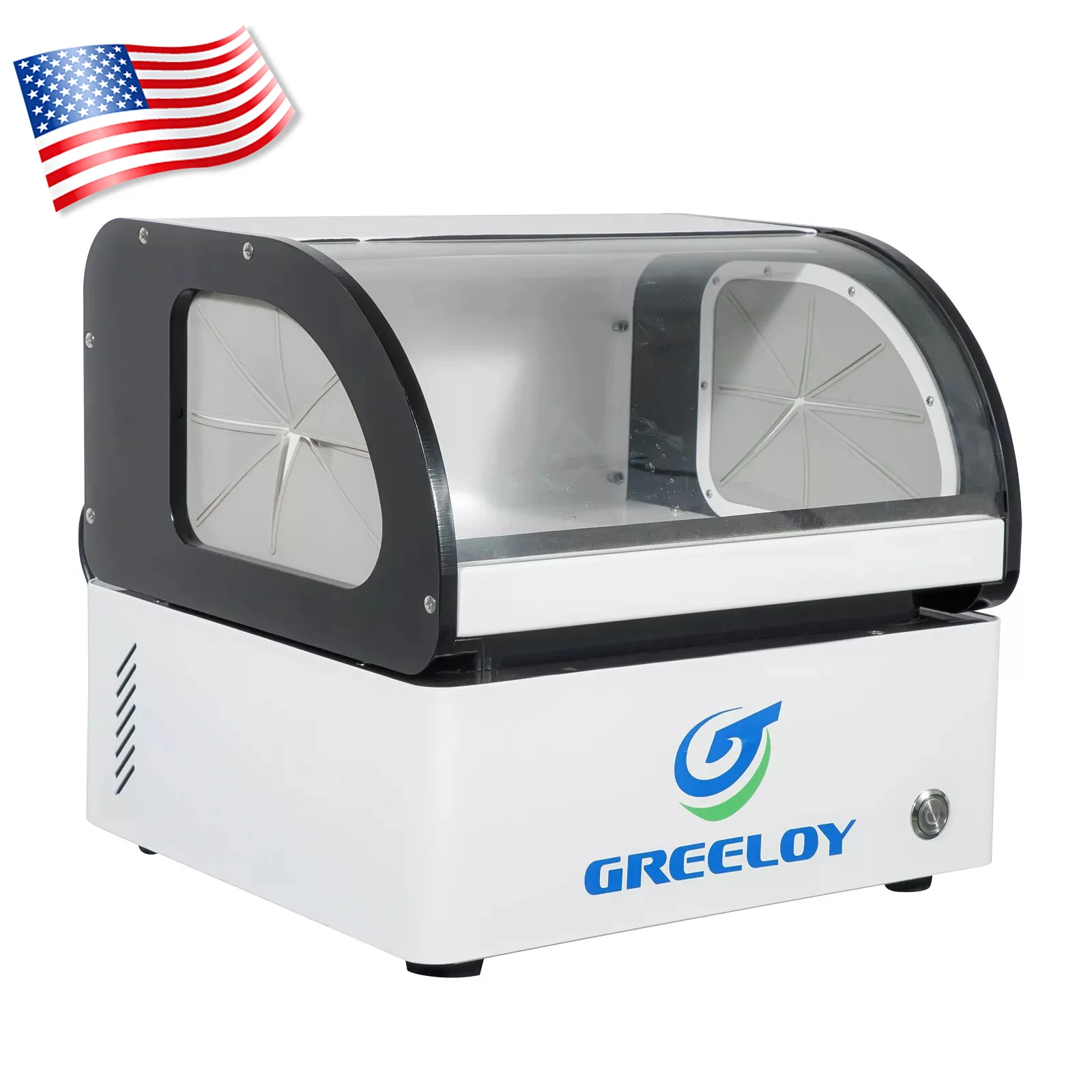 

Greeloy Portable Dental Lab Desktop Dust Collector Vacuum Cleaner with LED Light YGS-DC100