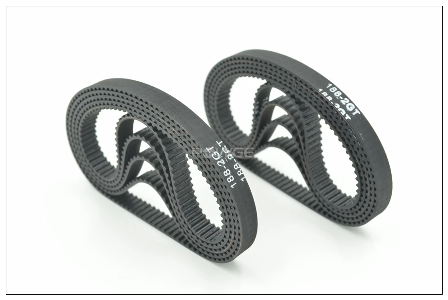 POWGE 182 184 186 188 190 192 194 196 198 2GT Timing Belt W=6/9mm 2MGT G2M GT2 Closed-Loop Synchronous Belt 3D Printer 188-2GT