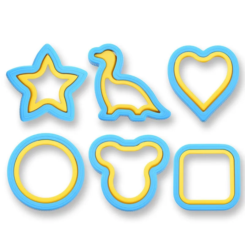 

Kids Baking Molds Sandwich Cutter and Sealer Cookies Mold Bread Toast Cutter Sandwich Maker Kitchen Gadget Lunch Baking Tools