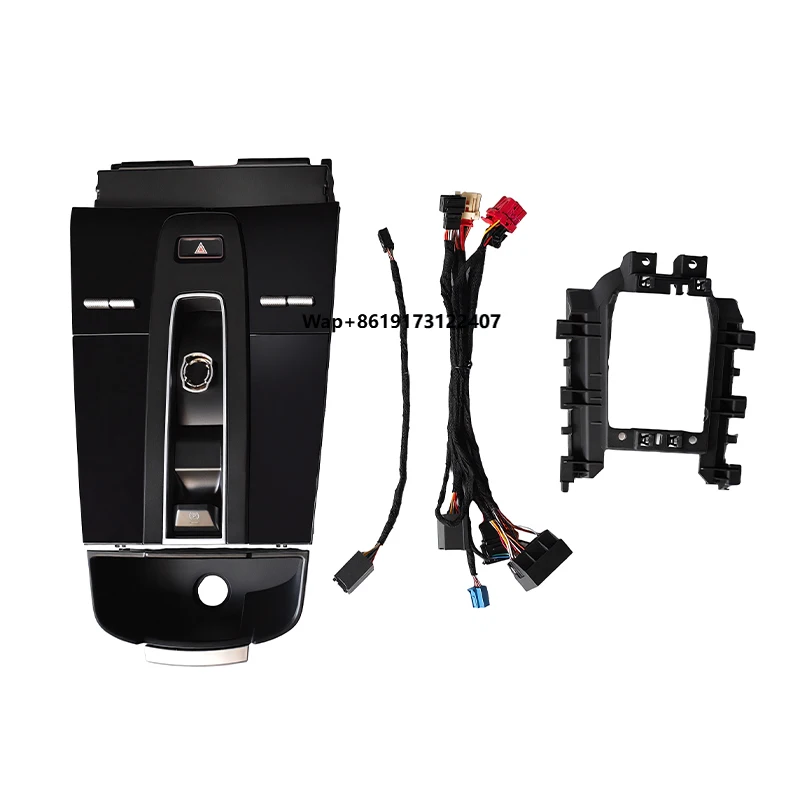 2014 Car Upgrade New Shift Button Central Control Saddle Panel for Interior Modification for Macan