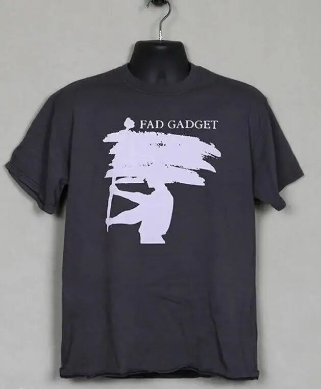 Fad Gadget t-shirt, faded black tee shirt, music shirt TE3459