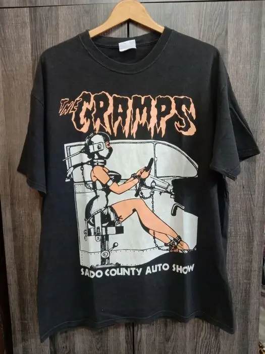 The Cramps Black Short Sleeve Cotton T-shirt Unisex S-5XL VN1275