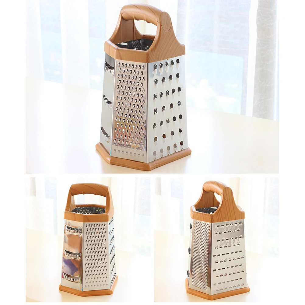 

Six-Sided Vegetable Slicer 9 Inch Stainless Steel Julienne Chopper Kitchen Gadget For Carrots Potatoes Cucumbers Veggie