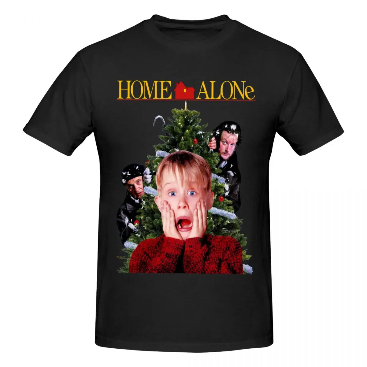 Movie Home Alone Christmas T Shirts Graphic Y2K Gifts Customized Men Women Tshirt Clothes