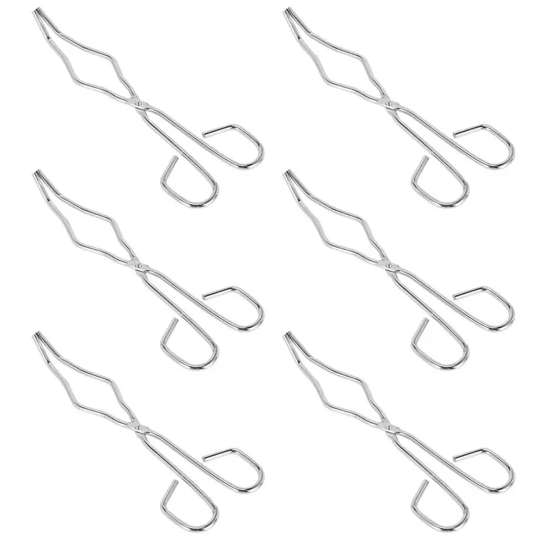 

Щипцы для тиглей SEWS-6X, держатель для тиглей из нержавеющей стали, ручка для плавки, литья, химических инструментов, 23 см