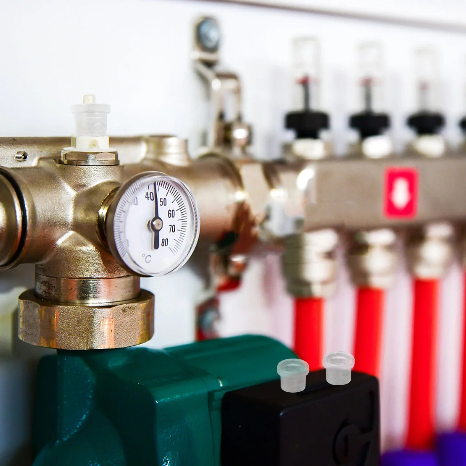 

10Pcs Air Condition Repair Kit Pressure Gauge Sealing Rings Refrigerant Filling Hose for Auto Climate Control Efficient