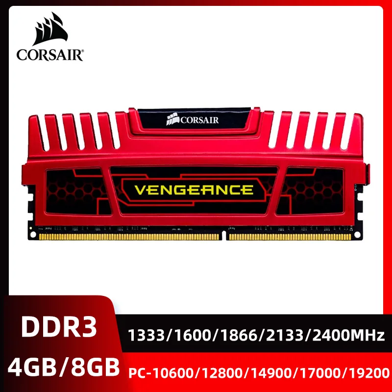 

CORSAIR Vengeance LPX DDR3 Kit 4GB 8GB 2400MHz 2133MHz 1866MHz 1600MHz 1333MHz Desktop Memory 240Pin DIMM 1.5V PC-19200 17000