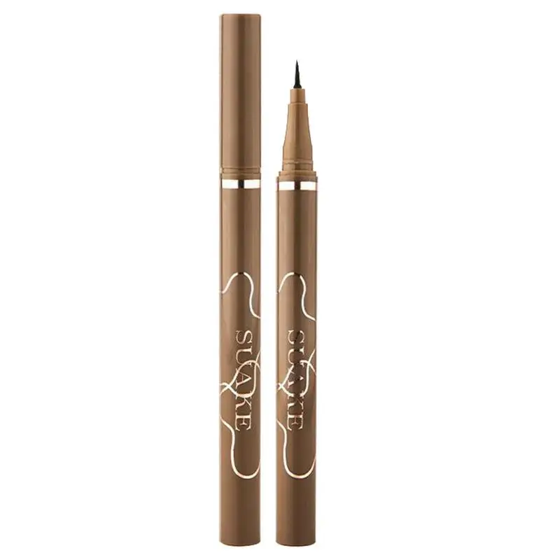 Stylo eye-liner liquide à séchage rapide, imperméable, longue durée, lisse, facile à documenter, maquillage, cosmétiques