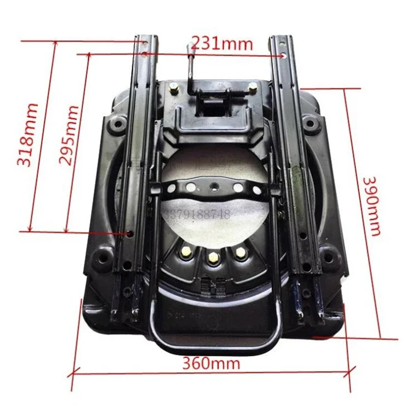 Car Seat Rotatable Front And Rear Moving Device Full Seat Refitting Rotator And Slide Combination Device