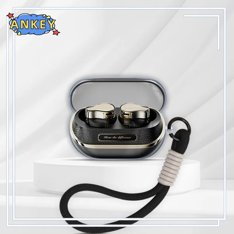 for SoundPEATS H3 Case Protective Transparent Clear TPU Covers Bluetooth Earphone Shell Headphone Portable view 5