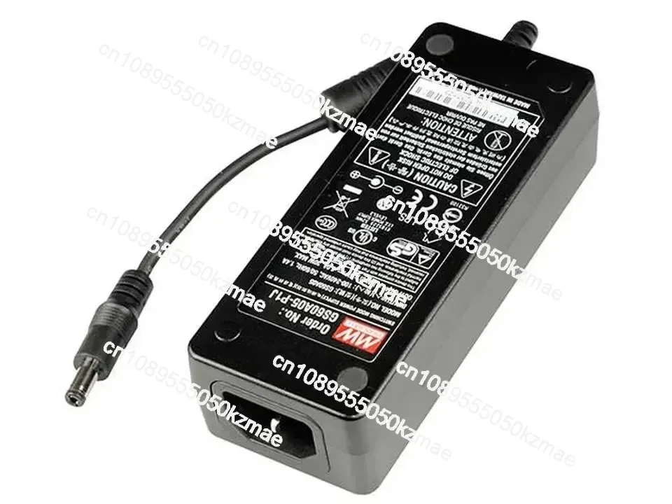 For GST60A12-P1J 12V 5A 60W AC-DC Industrial Desktop Adapter