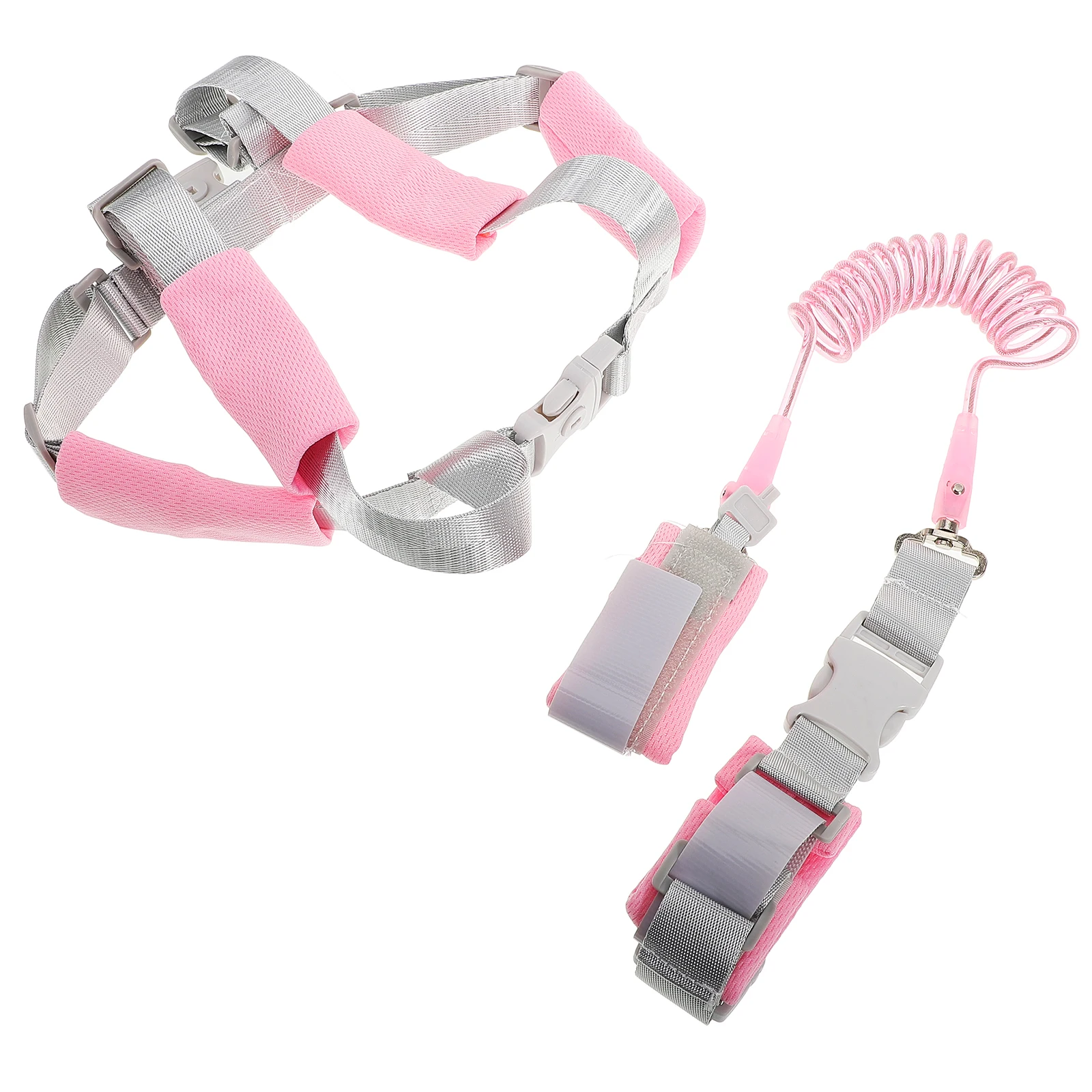 

Anti Lost Baby Harness Adjustable Safety Tether for Toddler Walking Child Leash Kids Wristband Spring Design Comfortable Secure