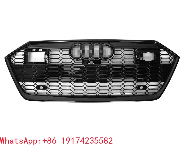 

High Quality A7 C8 ABS Center Grill RS7 Style for Aud A7 S7 Honeycomb Gril| C8 2019+ with ACC