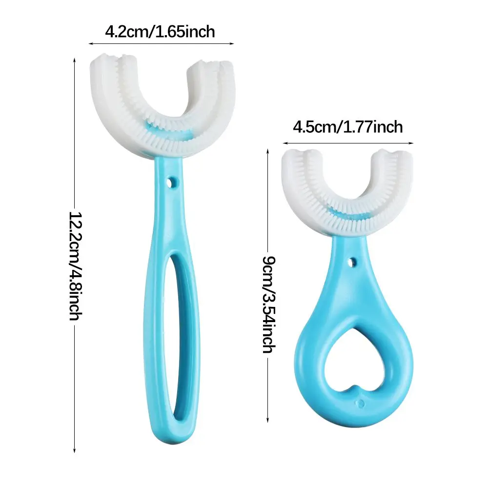 Mini Convenient Silicone Children's Teeth Kids Toothbrush Cleaning Brush Oral Care Tooth Wash