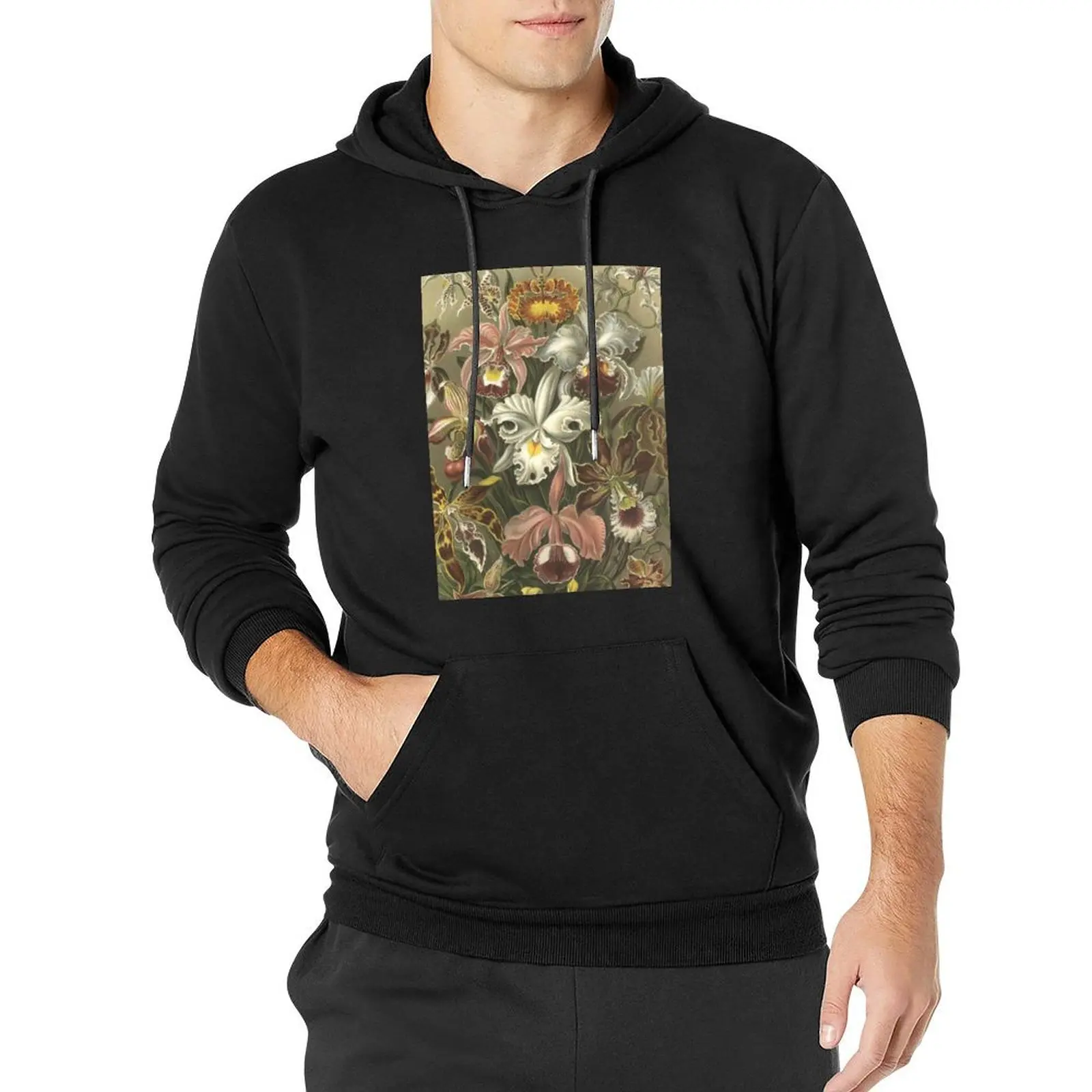 

Orchids - Ernst Haeckel Pullover Hoodie men wear autumn anime clothes hoodies and sweatshirts new