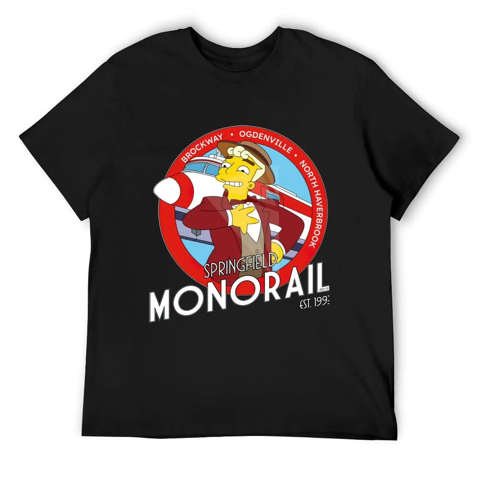 Monorail T-Shirt baggy shirts heavyweights tees customizeds plus size men clothing