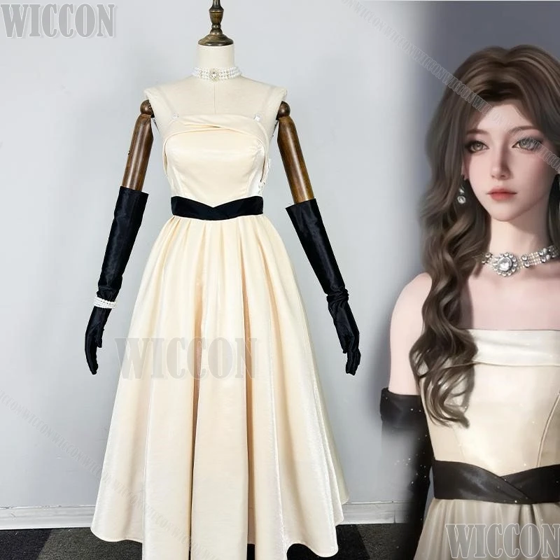 

Game Love and Deepspace Cosplay Costume Miss Hunter Melted Glow Soaked Night Dress Women Girl Sylus Rafayel Holloween Customized
