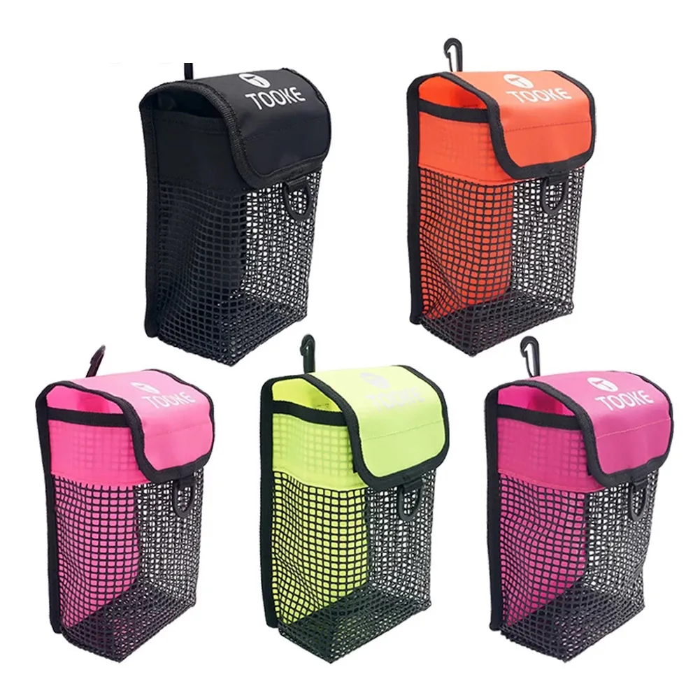 

Сетчатая сумка для снаряжения для подводного плавания с застежкой-петлевой лентой и поворотной защелкой для катушек с защелками и буев с маркером безопасности