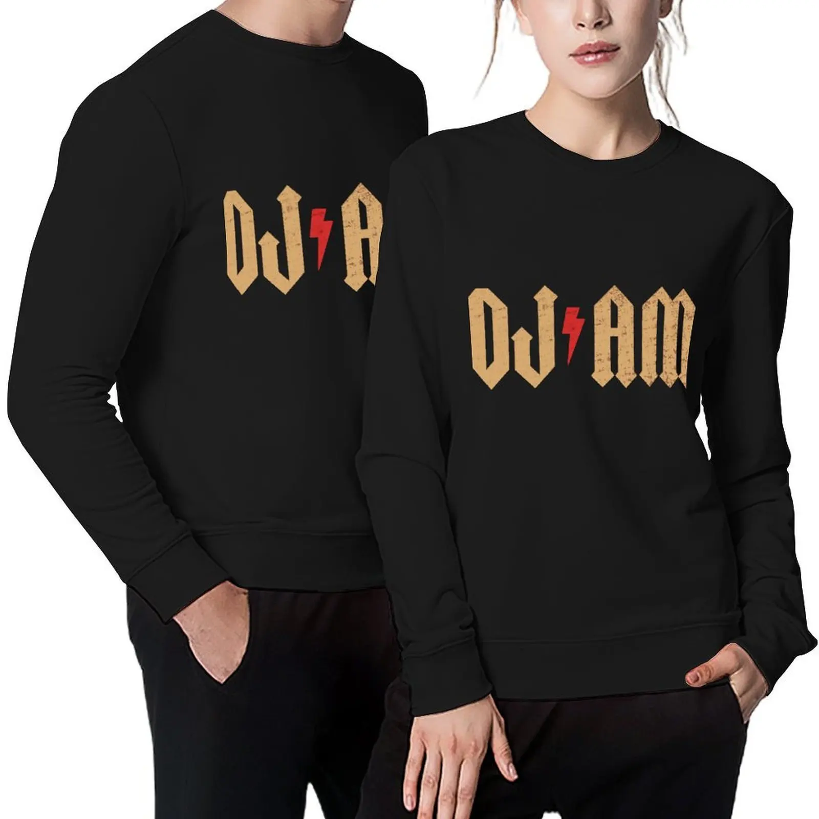 

DJ AM Pullover male clothes autumn new products men's winter sweater japanese style sweatshirt for men