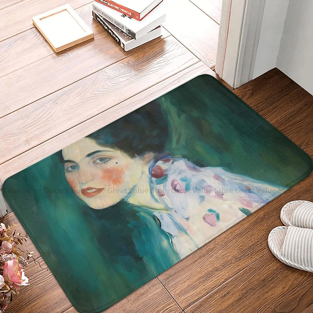 Gustav Klimt Patting Art Kitchen Non-Slip Carpet Women Bedroom Mat Welcome Doormat Home Decor Rug