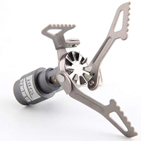 Portable BRS Outdoor Solo  Camping Gas Stove 25g Lightweight Mini Gas Cooker Burner Camping Hiking Gas Burner brs-3000t
