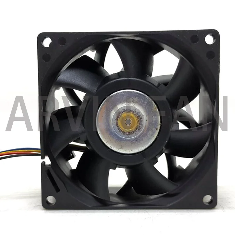 Controle de Temperatura PWM Servidor Mainboard, Ventilador, Violent Max Airflow Rate, 8038, 12V, 4-Line, 8cm, Ffc0812de