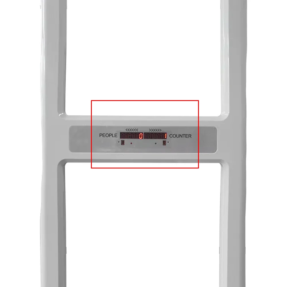 Neue Diebstahls icherung eas am Antenne Bekleidungs geschäft 58kHz Hard Tag Scanner Gate Sicherheits system Tür für Supermarkt