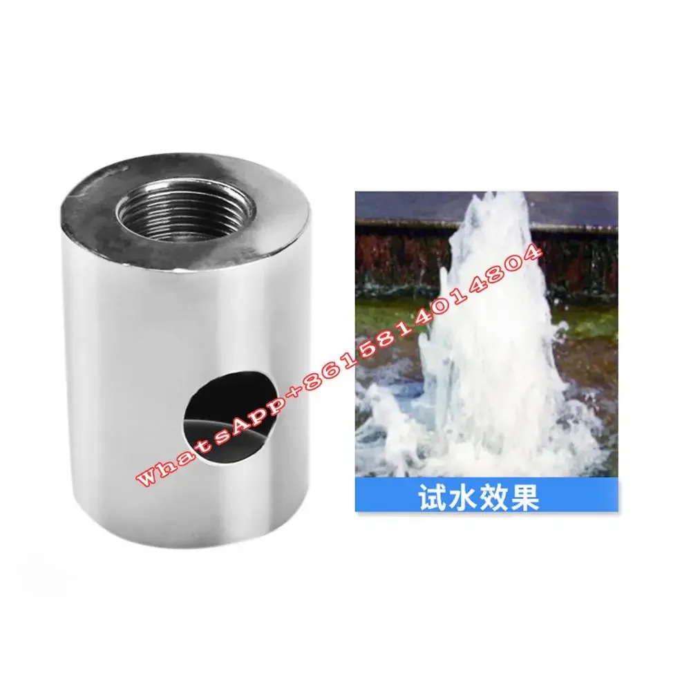 1/1.5 inch bubble pool landscape stainless steel water feature shower fountain nozzle