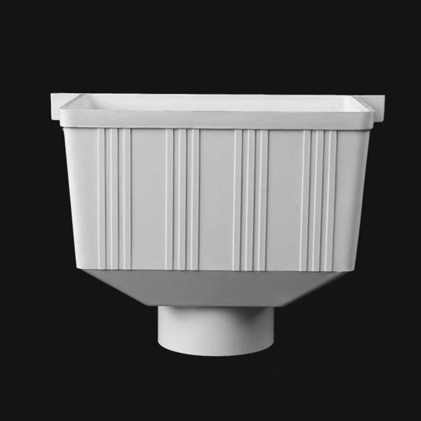 Outdoor Rainwater Collection PVC Downspout Hose Diverter Connector for Irrigation Landscape and Yards