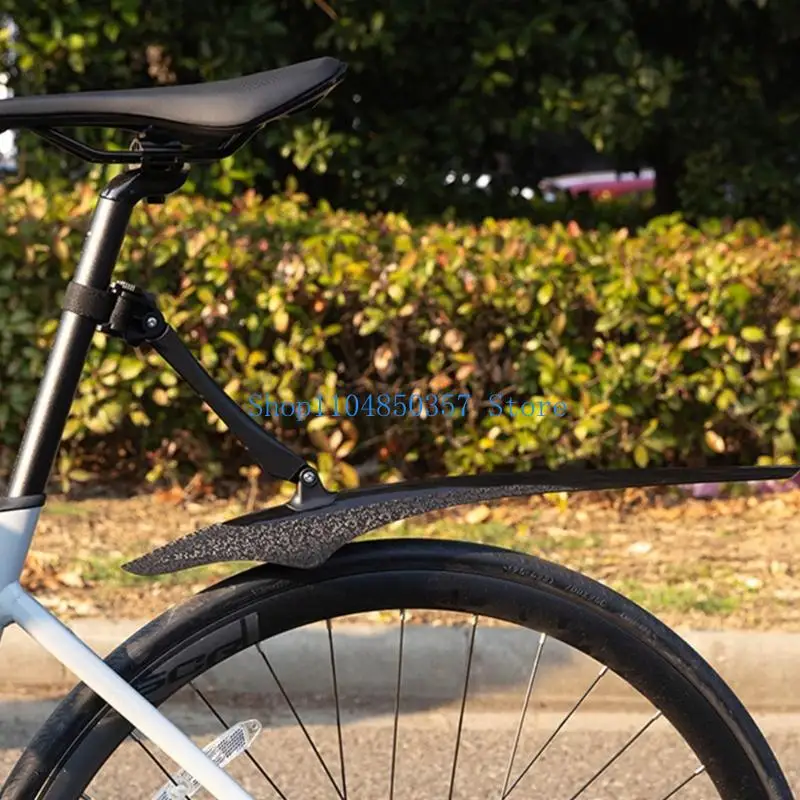 

652F Quick Release Bicycles Mudguard Adjustable Rear Mud Guards Road Bike Mudguard Cycling Accessories Easy to Install