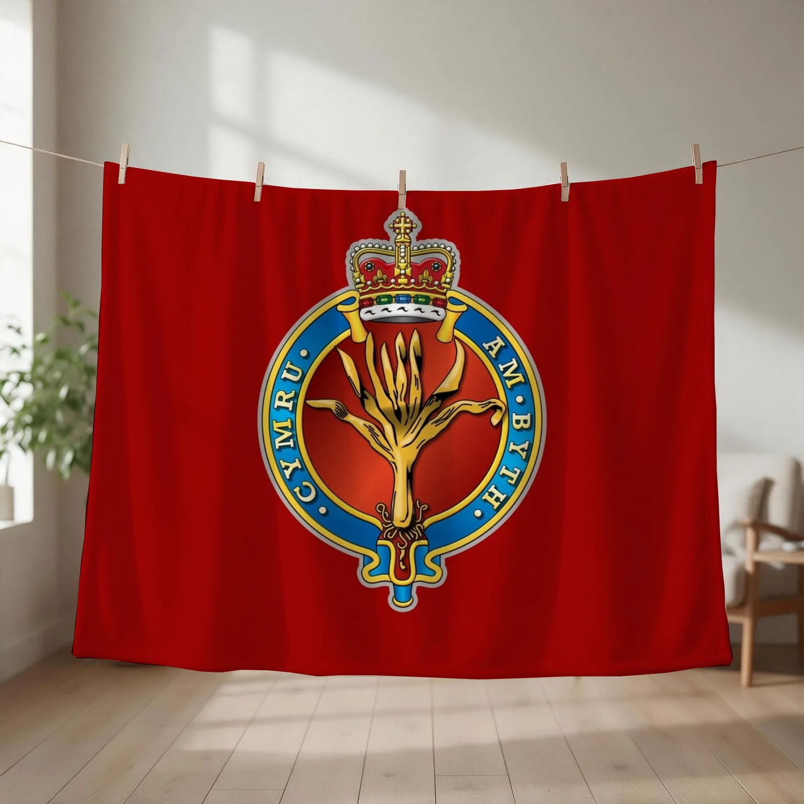 WELSH GUARDS Throw Blanket Camping Thermals For Travel manga Luxury Thicken Blankets