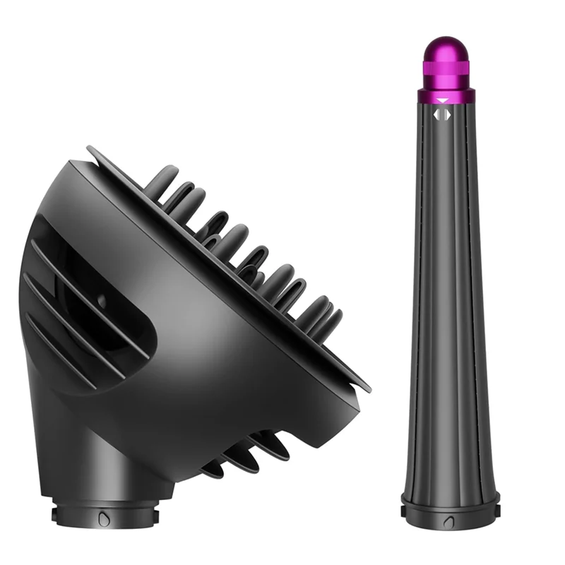 

Wave Curl Diffuser Conical Long Barrels Attachment For Dyson Airwrap To Enhance Curl Definition And Control Hairstyles-A54Q