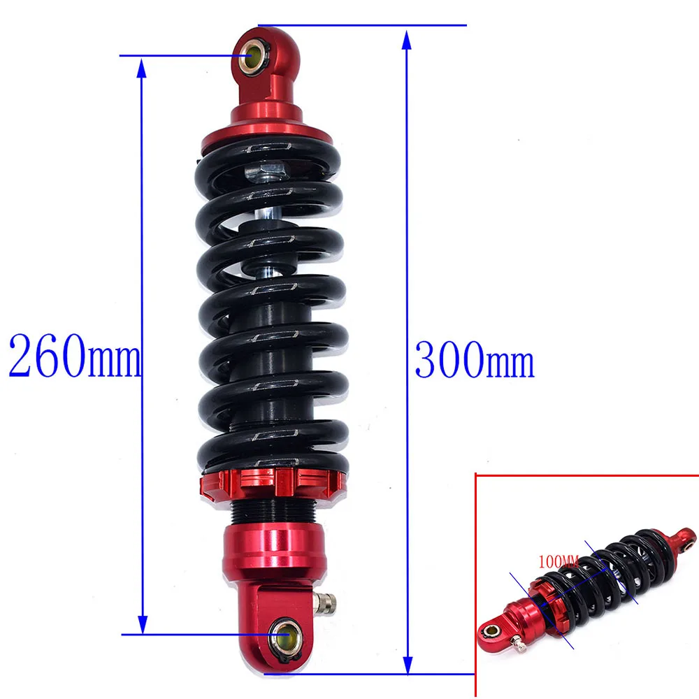 CRF50 dirt pit bike 260mm Motorcycle Shock Absorber Rear Suspension Motor Scooter ATV Quad