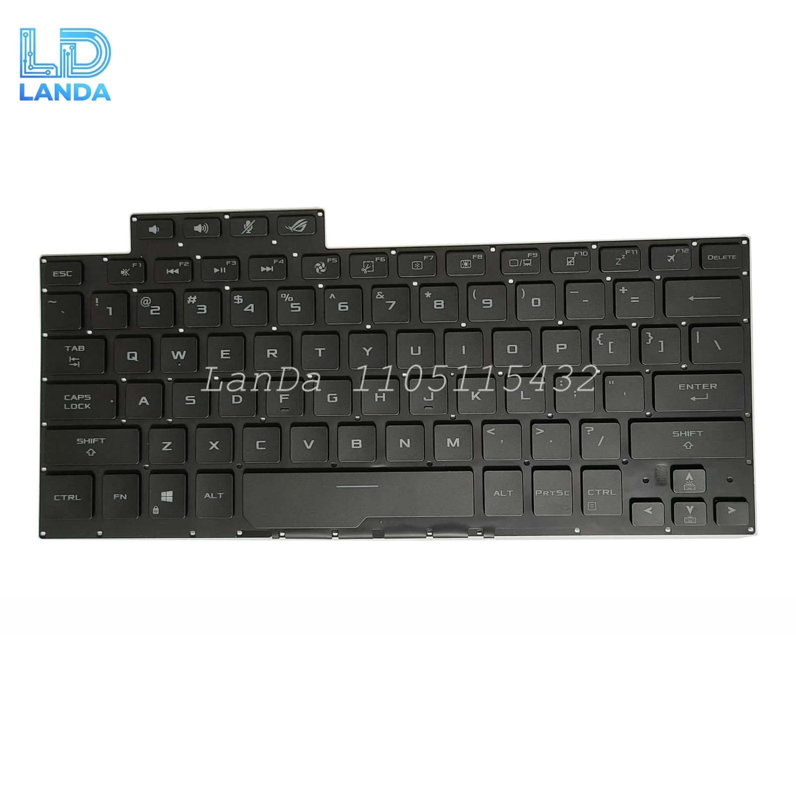 Keyboard For ASUS ROG Zephyrus G14 GA401 GA401U GA401M Black US Backlight