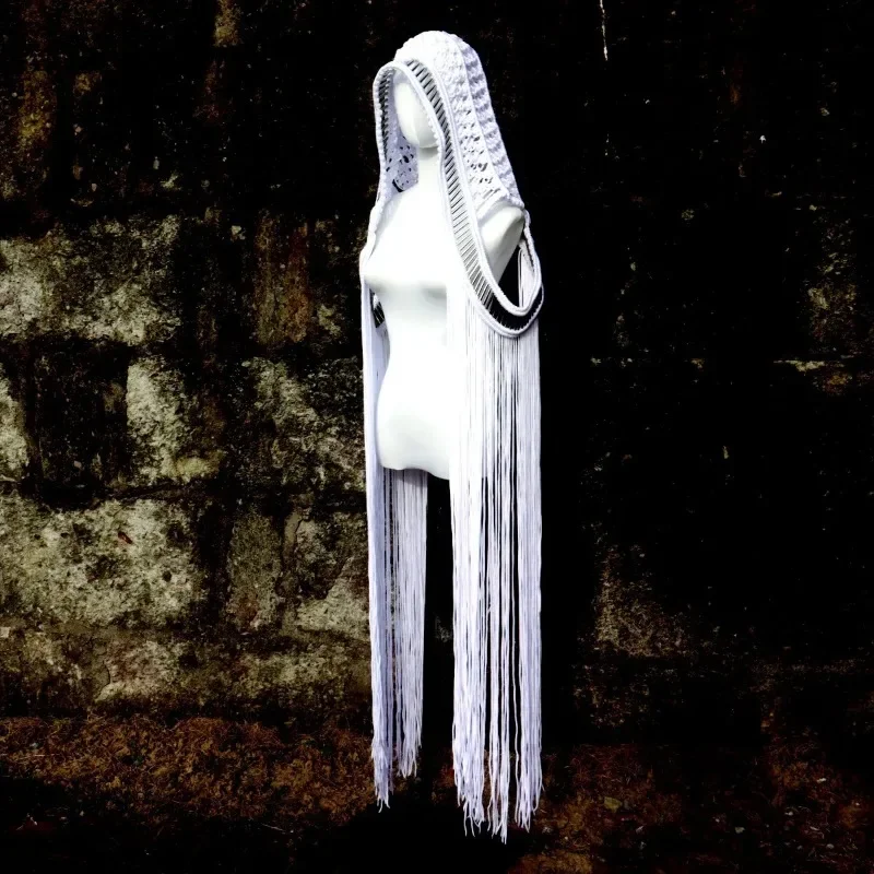 EOENKKY اليدوية الكروشيه محبوك التستر أكمام المرأة عباءة طويلة 2025 عطلة الصيف بحر مثير الصلبة شرابة وتتسابق