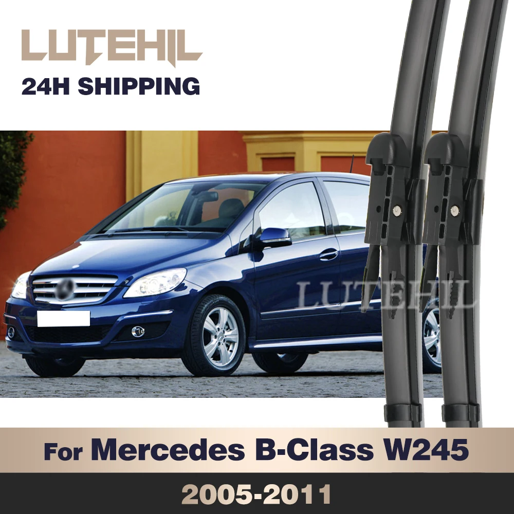 

Стеклоочиститель LUTEHIL для Mercedes-Benz B-Class W245 2005-2011, передние щетки стеклоочистителя, щетка для лобового стекла 26 "+ 23"