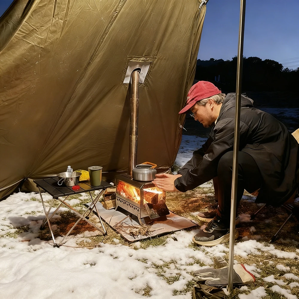 2-Person Winter Hot Tent 6