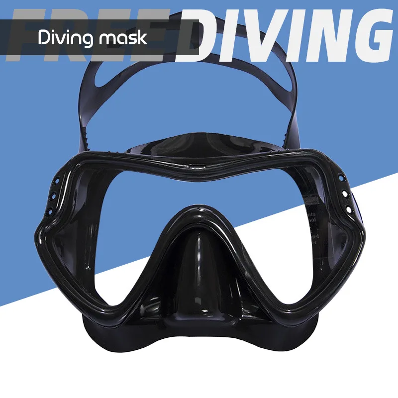 Large Frame Silicone Goggles Full Dry Snorkelling Mask Adult Men & Women Diving Goggles