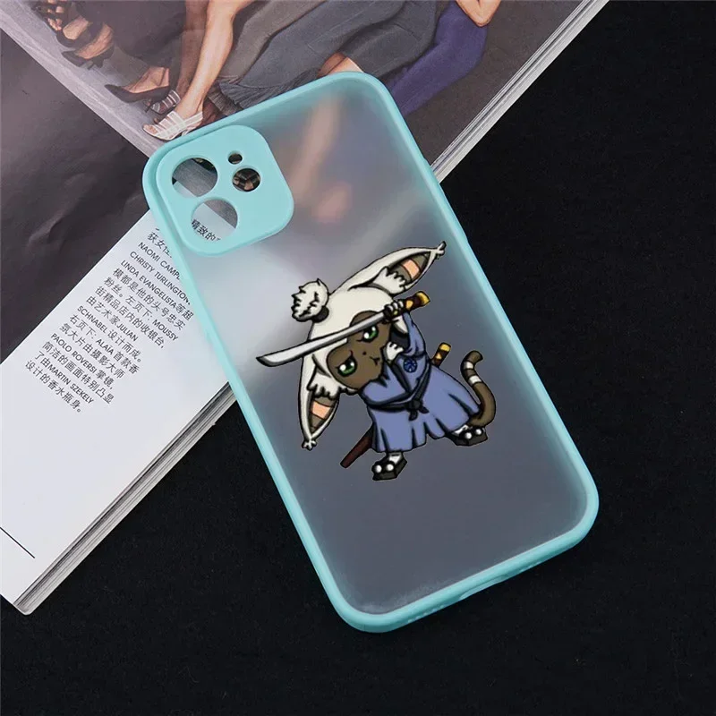 Japan Anime Avatar the Last Airbender Phone Case For iPhone 11 12 13 14 15 16 Pro Max mini XR SE Plus Hard Matte Cover Fundas