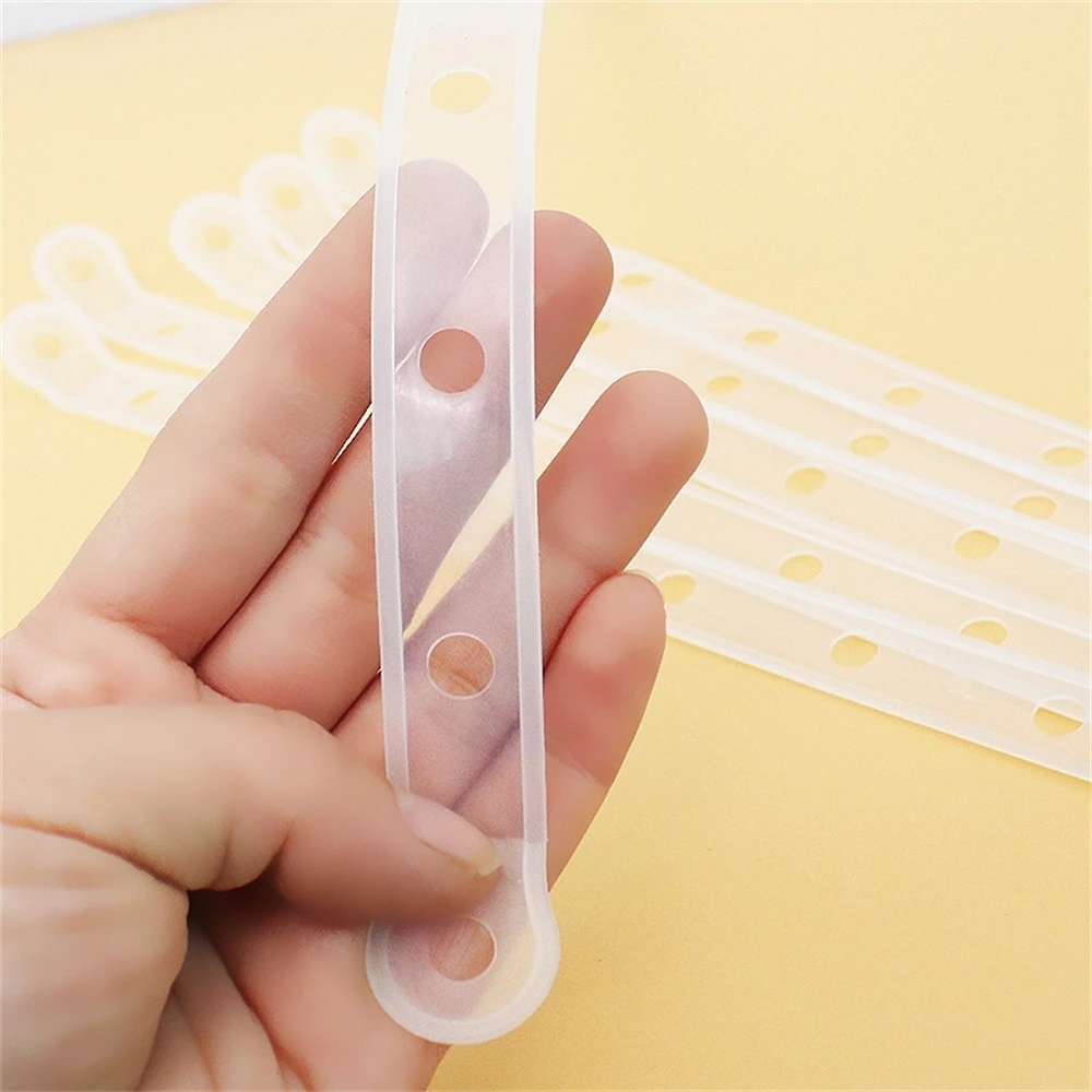 Hanger Connector Strips 14 Holes, Plastic Hanger Grip Accessories, Clothes Suits Coordinates Storage Display Drop Hanging Strip