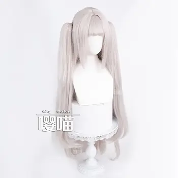 高品質動漫碧藍航線哈爾福德兔女郎cosplay假髮長款特殊顏色動漫假髮耐熱假髮+假髮帽 8 最佳銷售 碧藍航線cosplay - №3