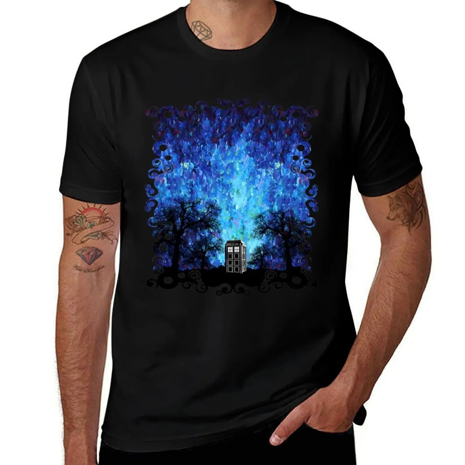 lonely phone booth T-Shirt Breathable Gym Short Sleeve T-Shirt