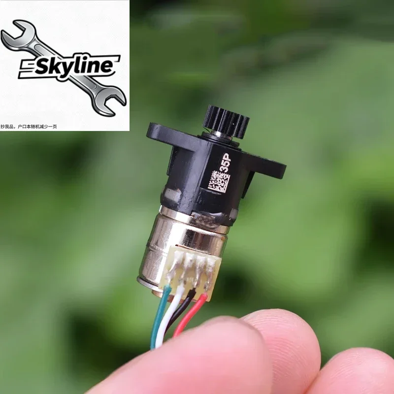 Mini Tiny 10mm Planetary Gear 2-Phase 4-Wire Stepper Motor for DIY Robot Micro Gear Reduction Stepping Motor Monitor